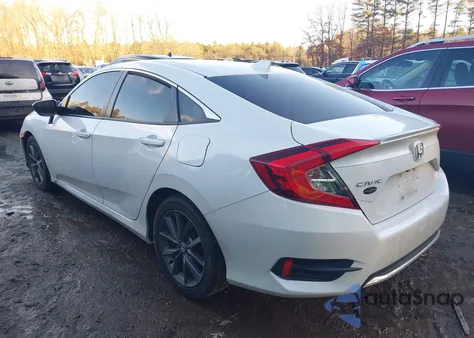 2021 Honda Civic Ex-L из США, поврежденный, VIN 19XFC1F74ME201053